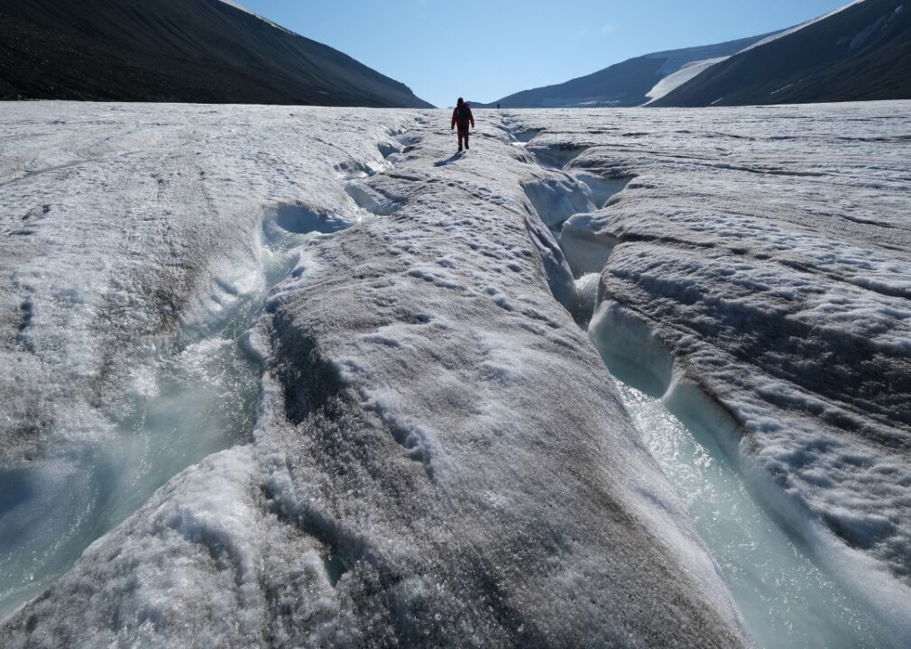 Summer heatwave hits Svalbard Archipelago